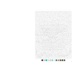 Blasons américains 40 Coloriages mystère