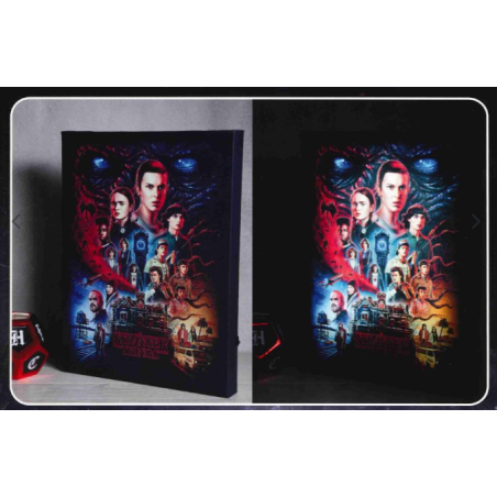 Tableau Lumineux - Stranger Things