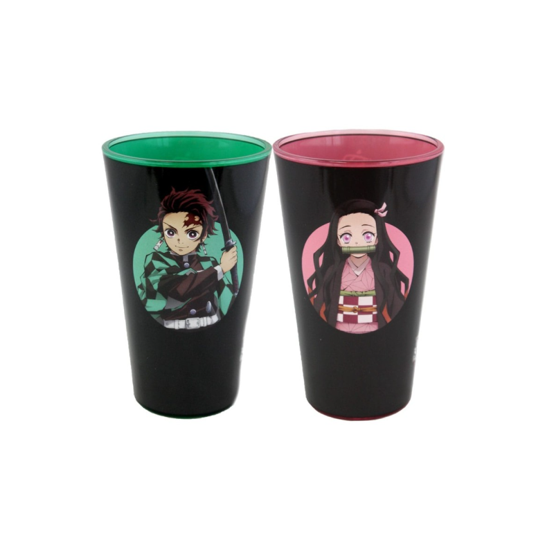 Pack 2 verres Tanjiro & Nezuko - Demon Slayer