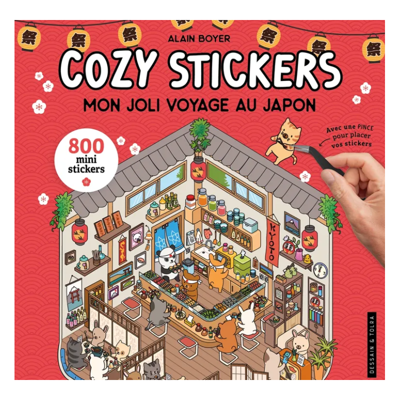 Cozy Stickers Mon joli voyage au Japon