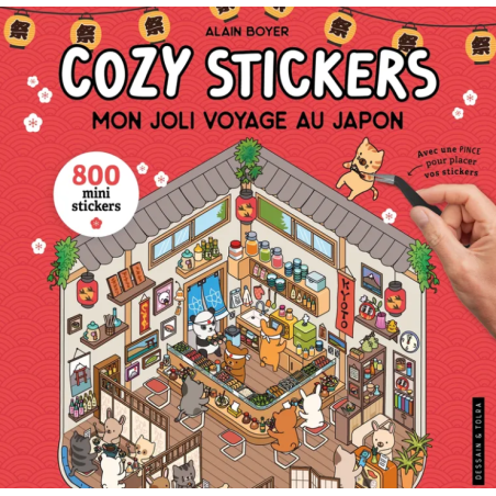 Cozy Stickers Mon joli voyage au Japon