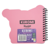 Cahier de note en forme de Kuromi Sanrio