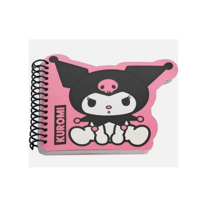 Cahier de note en forme de Kuromi Sanrio