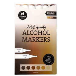 SET DE 6 FEUTRES A ALCOOL...