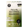 SET DE 6 FEUTRES DOUBLE POINTES A ALCOOL FOLLIAGE