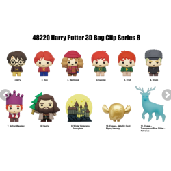 Blind bag 3D foam bag clip Harry Potter série 8