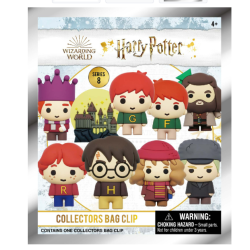 Blind bag 3D foam bag clip Harry Potter série 8