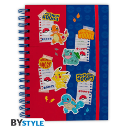 Carnet A5 spirale - rouge...