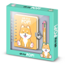 Bloc-notes avec stylo Oh My Pop! Shiba