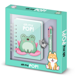 Journal Intime + Stylo OH MY POP! - Froggy