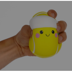 SQUISHY Anti-stress BALLE DE TENNIS Stress Less LEGAMI