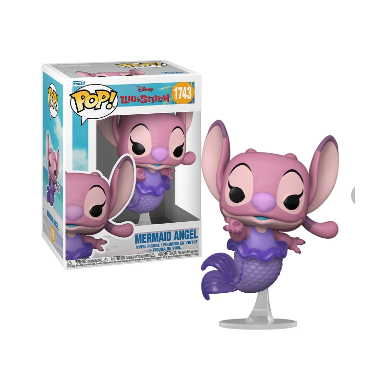 Figurine Funko POP N°1743 sirène Angel - Lilo & Stitch - Disney