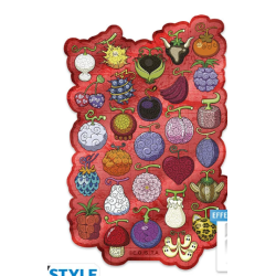 Sticker les fruits du Démon - One Piece