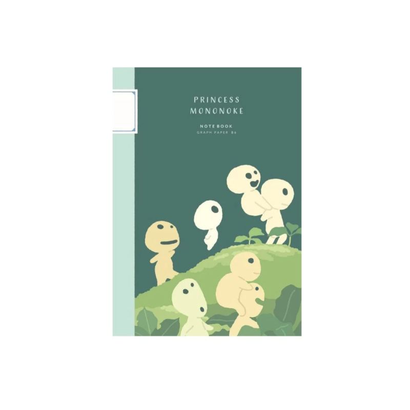 Carnet B6 - Kodama - Princesse Mononoke - Studio Ghibli