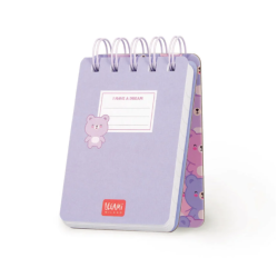 Mini Carnet Spirale Teddy Bear Ligné LEGAMI
