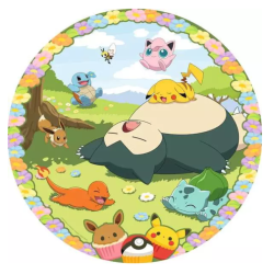 Puzzle de 500 pièces Pokémon en fleurs