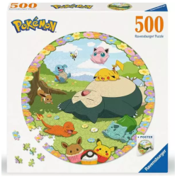 Puzzle de 500 pièces Pokémon en fleurs