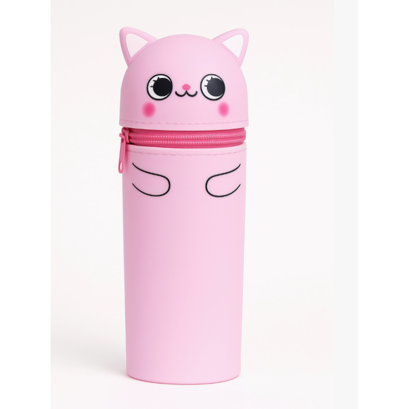 TROUSSE 3D CHAT ROSE KAWAII