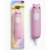 STYLO SQUISHY CHAT ROSE KAWAII