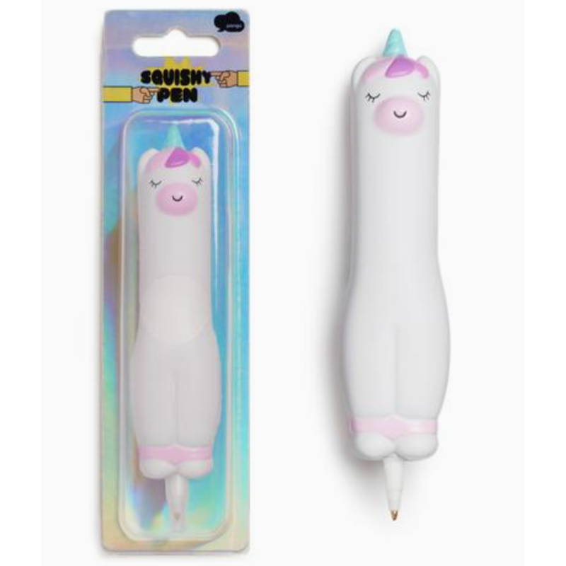 STYLO SQUISHY LICORNE KAWAII