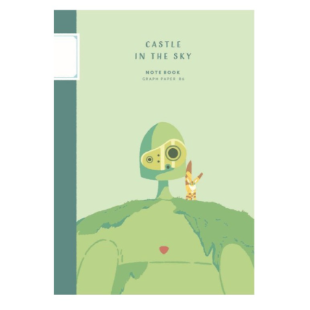 Carnet B6 Robot - Le château dans le ciel - Studio Ghibli