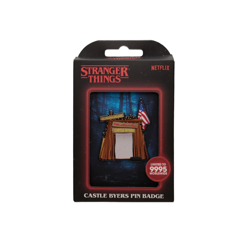 Pin's Edition Limitée - Castle Byers - STANGER THINGS