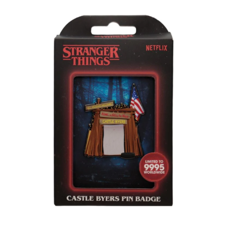 Pin's Edition Limitée - Castle Byers - STANGER THINGS
