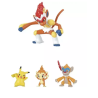 Maquette figurine Pokepla 07 Ouiticram evolution set - Pokémon