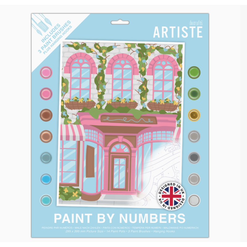 Peinture au Numéro Devanture Magasin