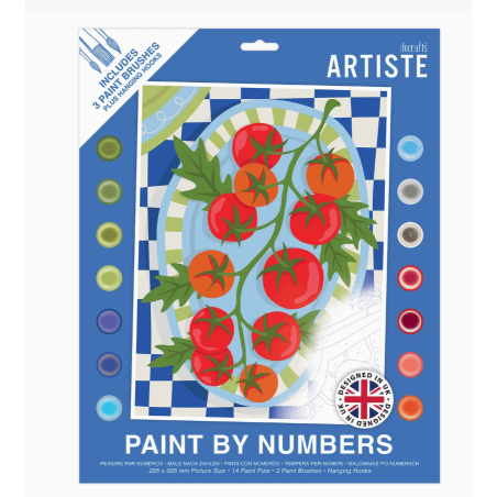 Peinture au Numéro TOMATES