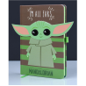 Cahier A5 - Baby Yoda - Mandalorian