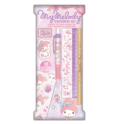 Set d'écriture 6 pièces My Melody - Sanrio - Hello Kitty