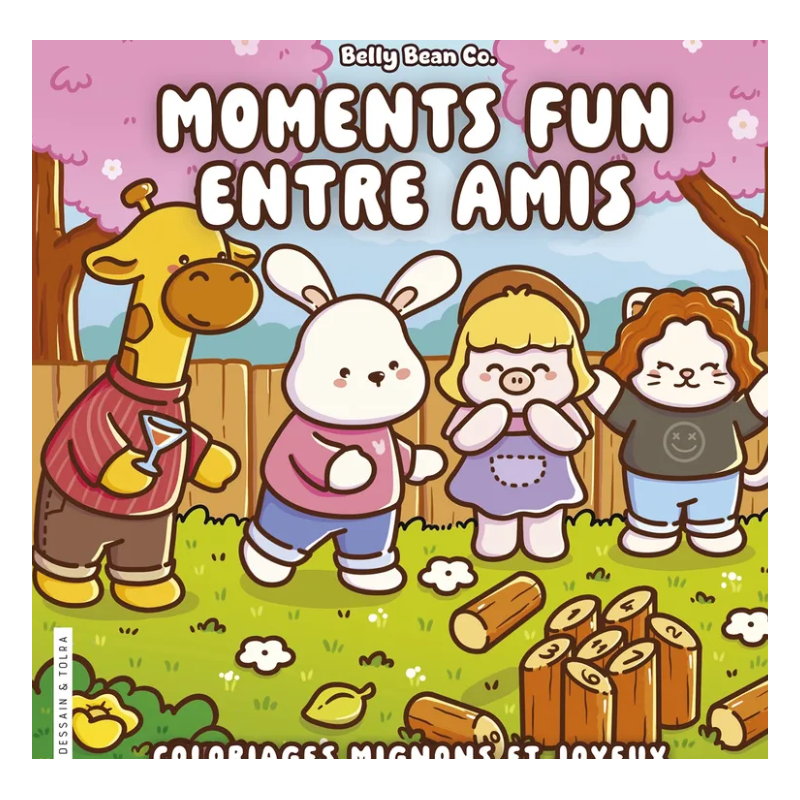 Coloriage Cosy Colo Moments Fun Entre Amis