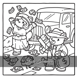 Coloriage Cosy Colo Crim'Minou Jade Summer