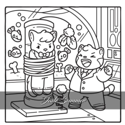 Coloriage Cosy Colo Crim'Minou Jade Summer