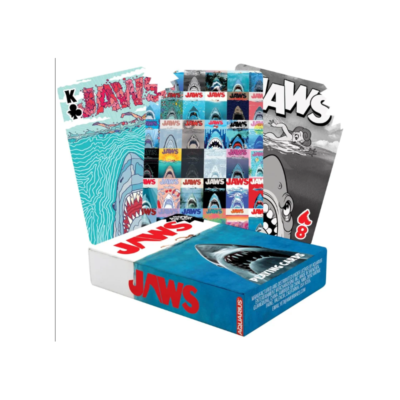 Jeu de cartes 50ème Anniversaire - Jaws  (Les Dents de la Mer)