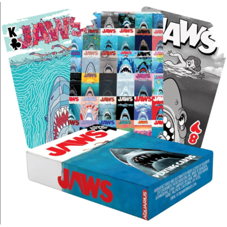 Jeu de cartes 50ème Anniversaire - Jaws  (Les Dents de la Mer)