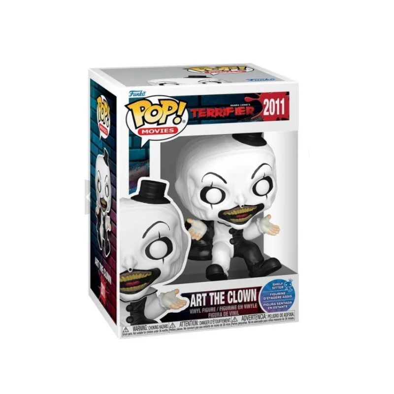 Figurine Funko Pop Art the Clown (Shelf Sitter) n°2011 - Terrifier