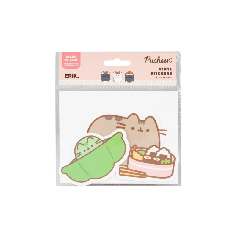 Autocollants en vinyle Sushi Roll - Pusheen