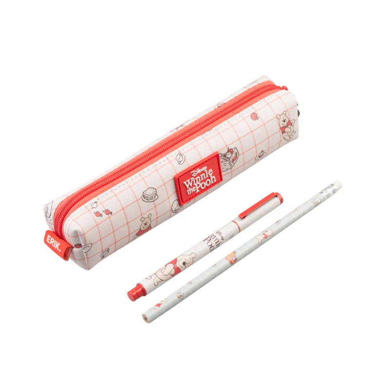 TROUSSE AVEC STYLO ET CRAYON  WINNIE L’OURSON DISNEY