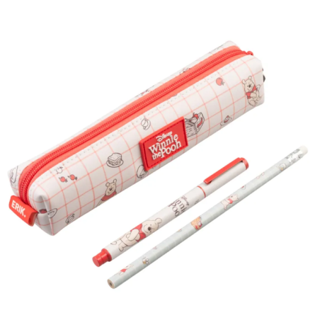 TROUSSE AVEC STYLO ET CRAYON  WINNIE L’OURSON DISNEY