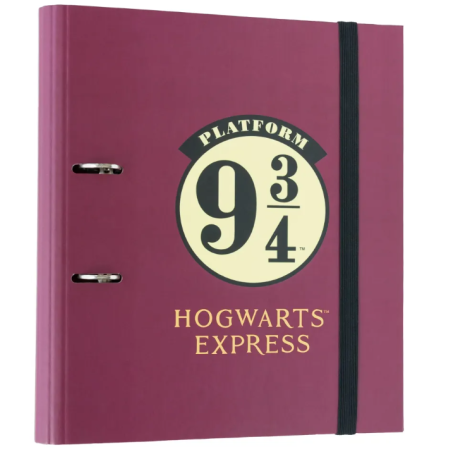 CLASSEUR 2 ANNEAUX 9 3/4 HARRY POTTER