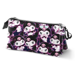Trousse Triple Kuromi Hello...