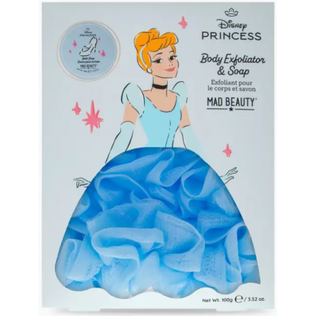 Coffret Princesse : exfoliant et savon pour le corps  Cendrillon