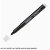 Feutre Blanc Pro Fine Tip Acrylique Paint Marker Kingart APF0111