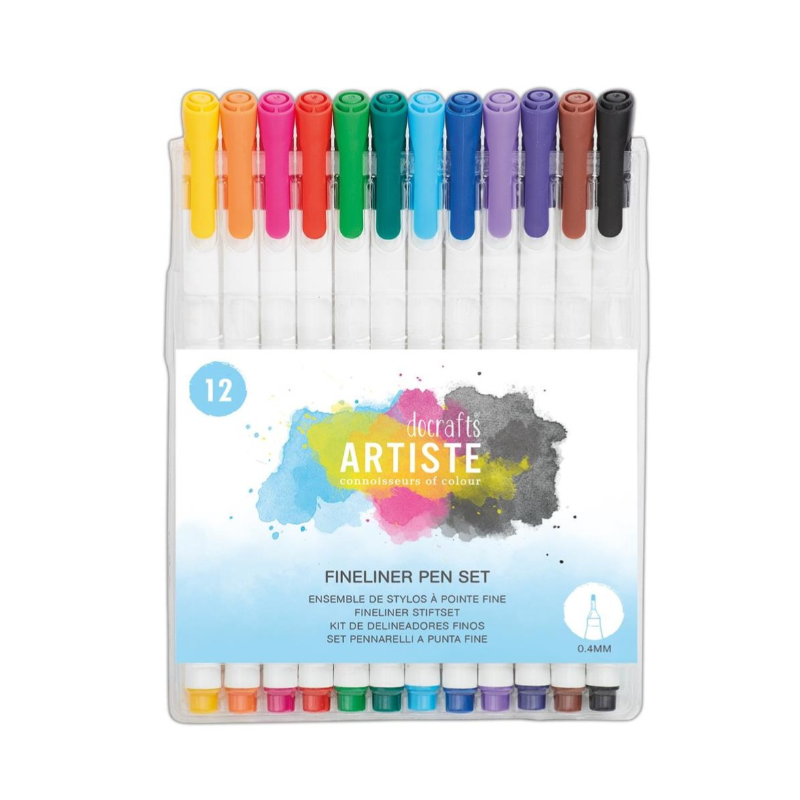 Ensemble de stylos à pointe fine X12
