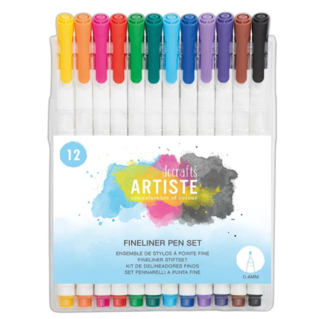 Ensemble de stylos à pointe fine X12