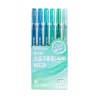 Pack de 6 stylos gel à paillettes Nuances vert Languo P600-46