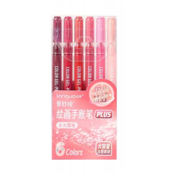Pack de 6 stylos gel à...