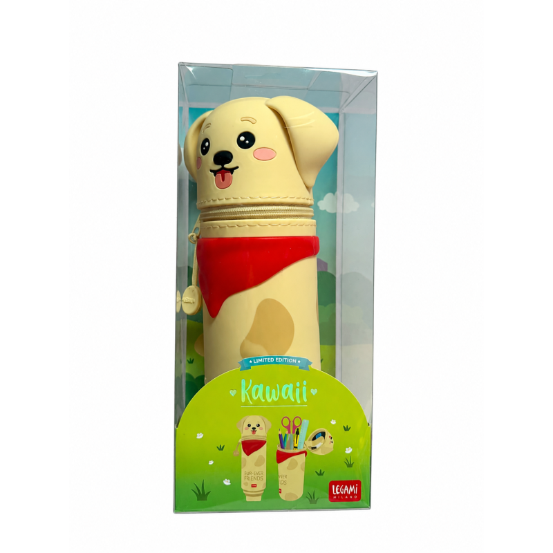 Trousse 2 en 1 en Silicone CHIEN KAWAII LEGAMI